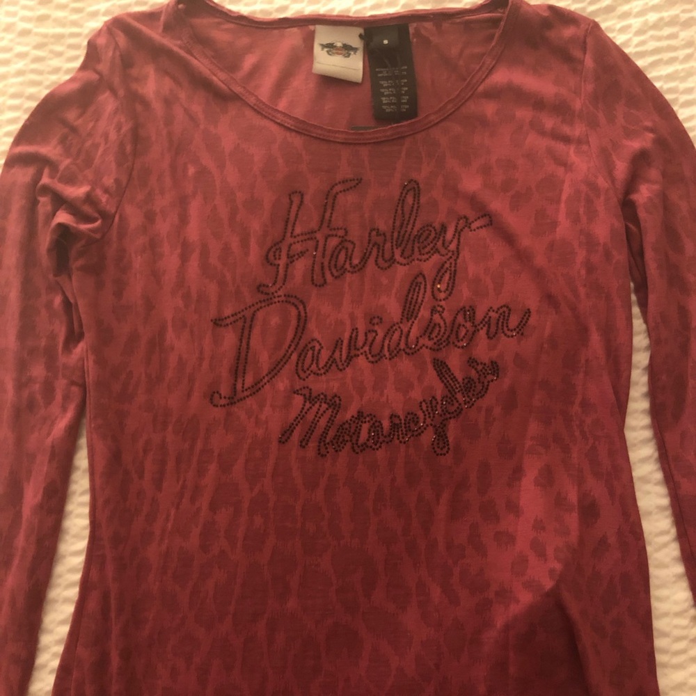 Ladies long sleeve Harley Davidson NWT